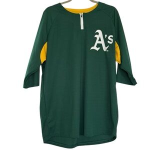 Match Up A’s Green and Yellow Jersey Shirt